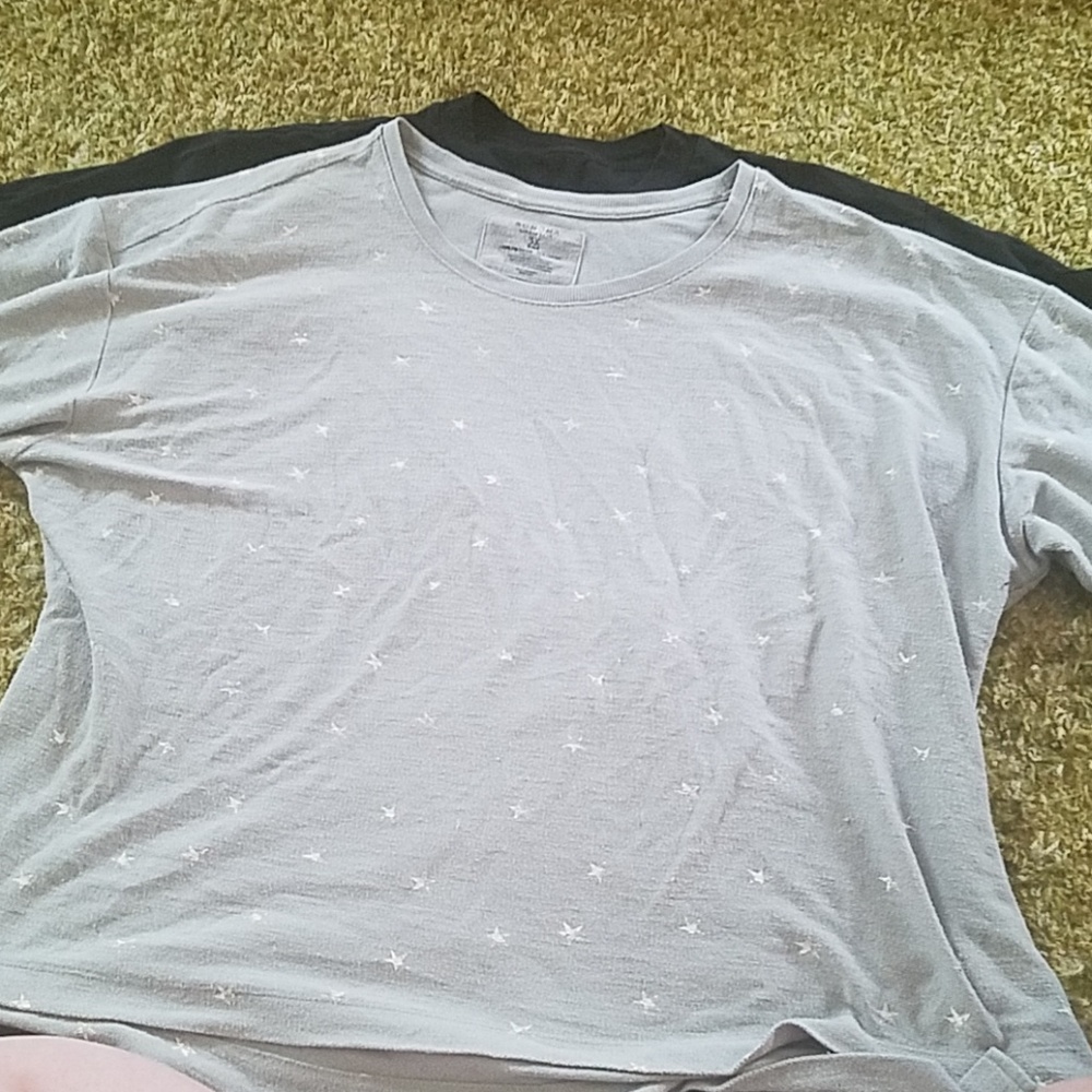 Half sleeve thick blouse
